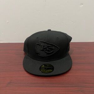 New Era, 59Fifty Fitted Hat, Kansas City Chiefs, Black